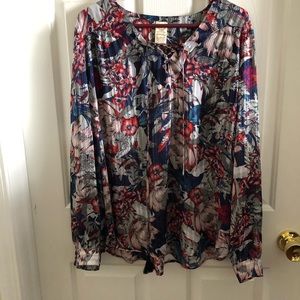 Long sleeve blouse